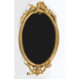 19TH-CENTURY GILT FRAMED PIER MIRROR