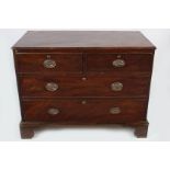 GEORGE III MAHOGANY CHEST