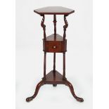 MAHOGANY PLANT STAND