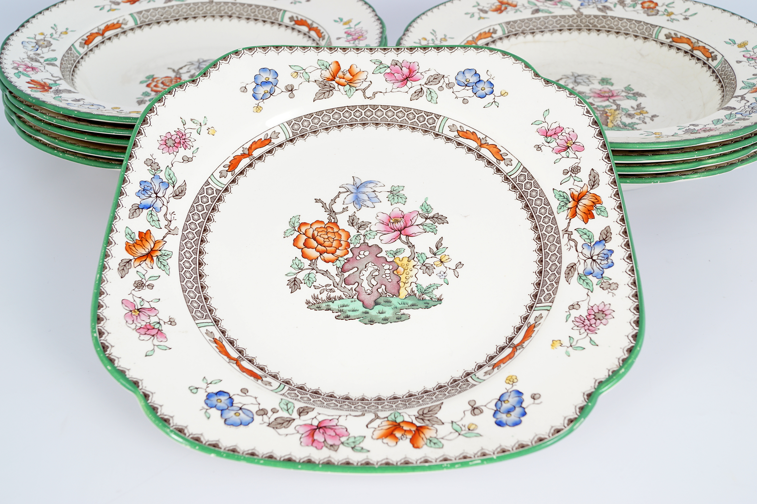 ELEVEN COPELAND SPODE PLATES - Image 2 of 5