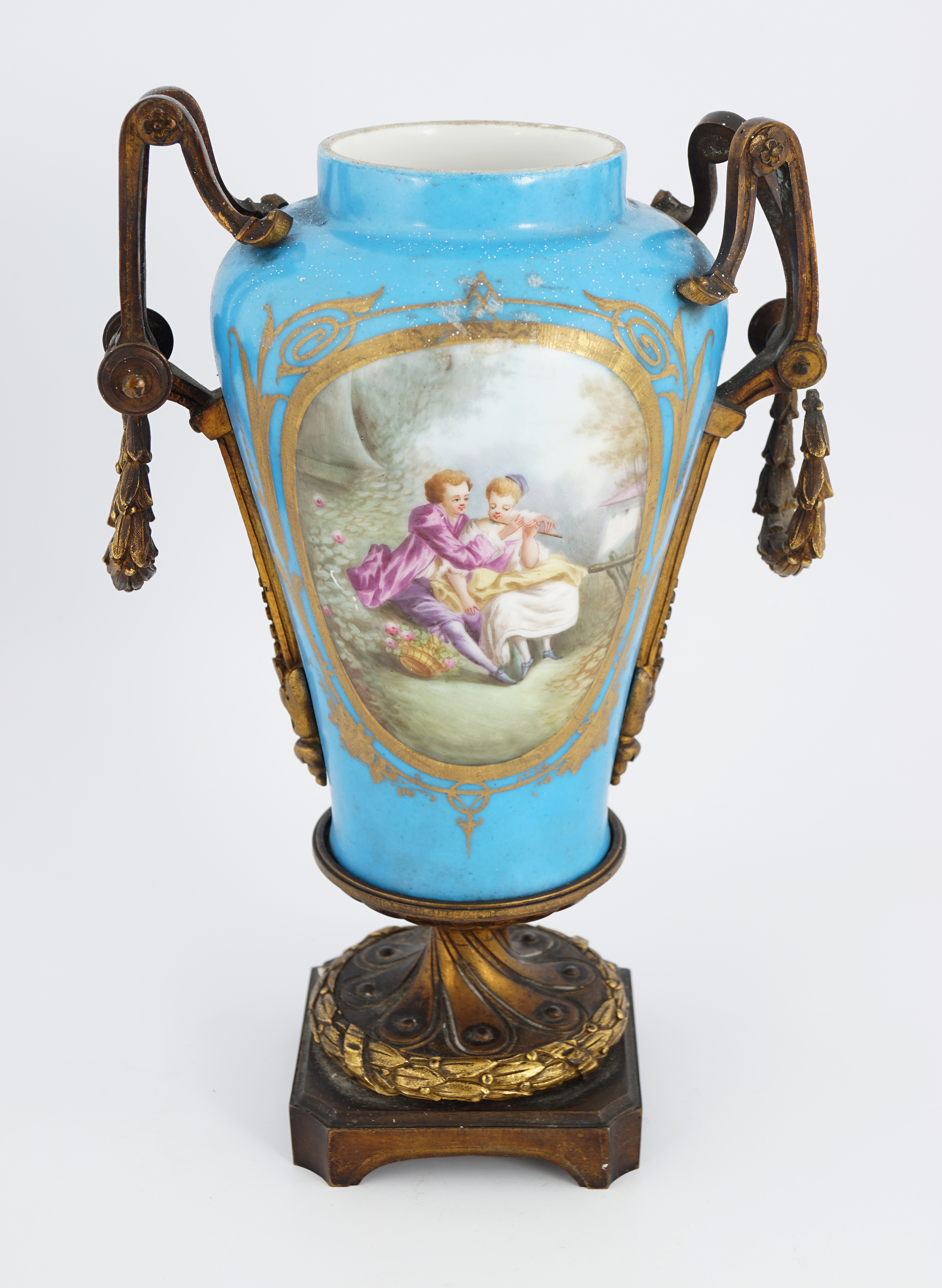 19TH-CENTURY ORMOLU MOUNTED SEVRES VASE