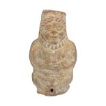 EARLY CHINESE TERRACOTTA FIGURAL DIFFUSER