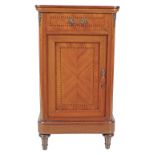 EDWARDIAN MAHOGANY BEDSIDE LOCKER