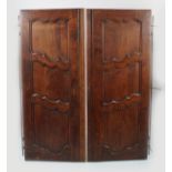 PAIR OF 18TH-CENTURY PANELLED DOORS