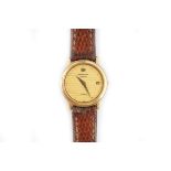 18 CT GOLD PLATED RAYMOND WEIL LADIES WRIST WATCH