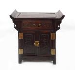 CHINESE QING PERIOD SCROLL CABINET