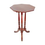 VICTORIAN MAHOGANY OCCASIONAL TABLE