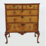 GEORGE I WALNUT CHEST ON STAND