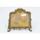 EDWARDIAN ORMOLU ROCOCO SCROLL PHOTO FRAME