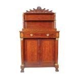 REGENCY PERIOD MAHOGANY CHIFFONIER