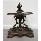 CAST IRON DOUBLE STICK STAND