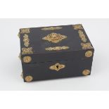 19TH-CENTURY FRENCH EMPIRE JEWELLERY BOX