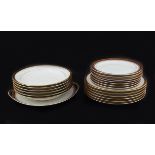 46 PIECE LIMOGES DINNER SERVICE