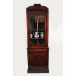 19TH-CENTURY MAHOGANY BOOKCASE