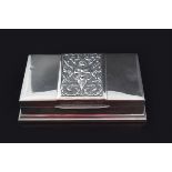 INDIAN STERLING SILVER CIGARETTE CASE