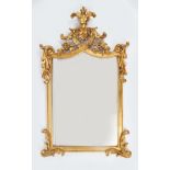 DECORATIVE GILT FRAMED PIER MIRROR