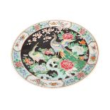 LARGE 19TH-CENTURY JAPANESE POLYCHROME CHARGER