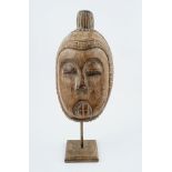 EARLY AFRICAN CARVED CEREMONIAL MASK