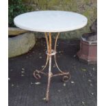 REGENCY CAST IRON TABLE