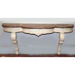 EDWARDIAN WALL MOUNTED CONSOLE TABLE