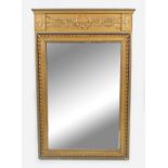 19TH-CENTURY GILT FRAMED PIER MIRROR