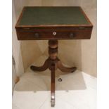 REGENCY PERIOD MAHOGANY READING TABLE