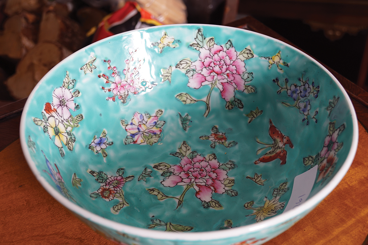 JAPANESE POLYCHROME BOWL - Image 2 of 3