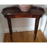 MAHOGANY WRITING TABLE