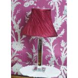 PAIR OF MIRRORED TABLE LAMPS