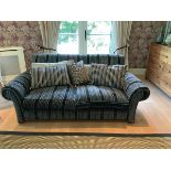 PAIR OF MODERN TWO SEATER SETTEES