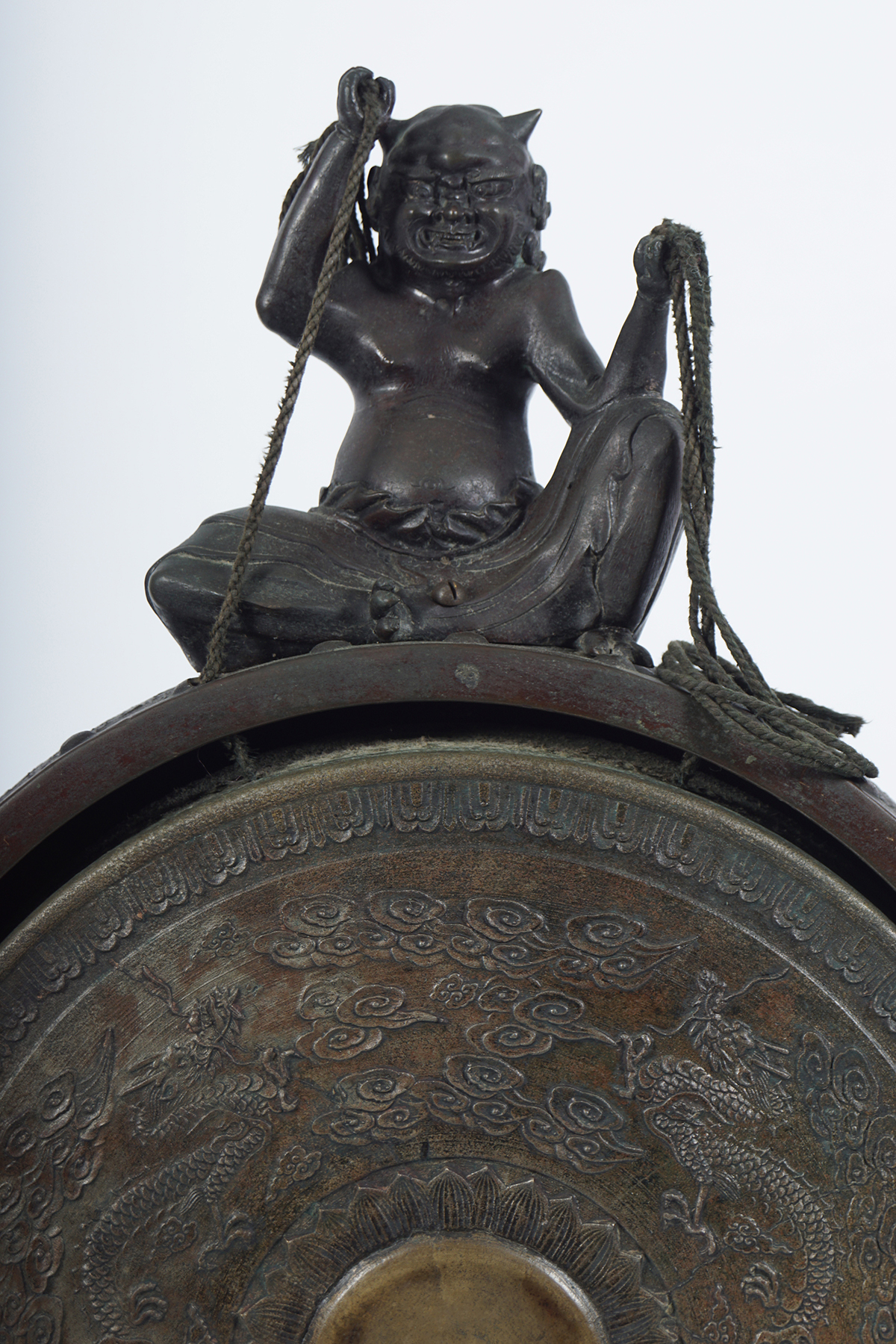 19TH-CENTURY JAPANESE BRONZE GONG - Image 2 of 5
