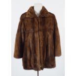 MINK HALF LENGTH FUR COAT