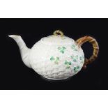 2ND PERIOD BELLEEK TEA POT