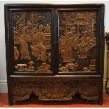 CHINESE QING HARDWOOD CABINET