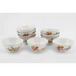 SET OF 10 CHINESE PORCELAIN BOWLS