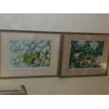 Pair pencil signed prints - Tunnicliffe