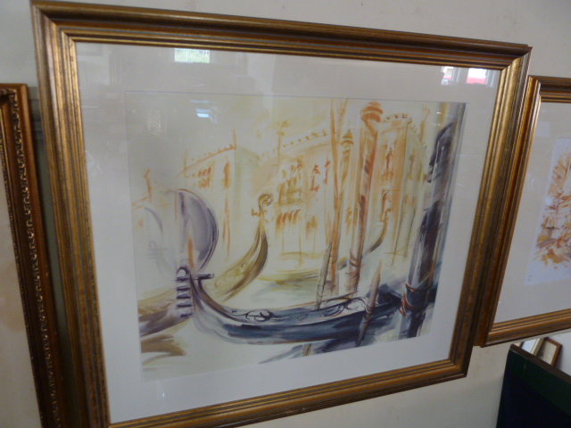 Pencil signed limited edition prints - Venetian scenes - Tabitha Salmon (4) - Image 4 of 5