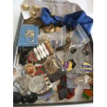 Lodge, military badges, buttons,