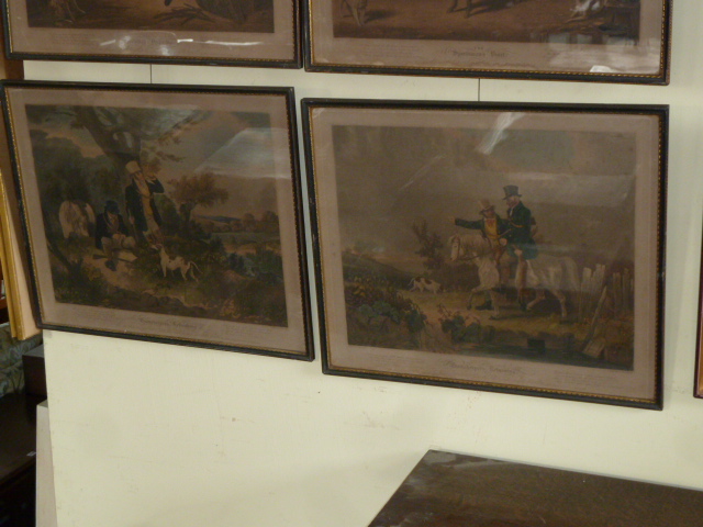 Set 4 19thC prints - Gamekeeper & Sportsman - Lambert - Image 4 of 4