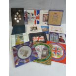 Royal Mint uncirculated coin collections 1987 to 1999 and 2007,