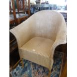 Rattan tub chair - Lloyd Loom of Spalding