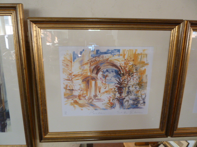 Pencil signed limited edition prints - Venetian scenes - Tabitha Salmon (4) - Image 2 of 5