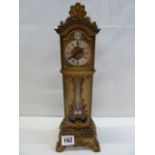 Schmid 8 day miniature grandfather clock