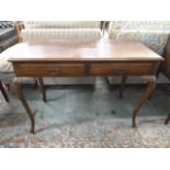 Mahogany Queen Anne style ladies writing desk