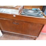 Ferguson radiogram and 3 boxes of LP records (easy listening,
