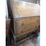 1940's oak bureau