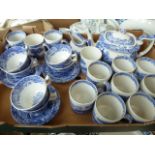 Spode Italian teapot, cups & saucers, mugs etc.