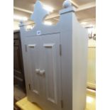 Painted victorian style bathroom cabinet