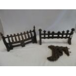 Cast iron boot scraper,