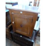 Victorian mahogany bedside cabinet